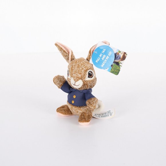 Dan Dee Other - Peter Rabbit Plush 2022 Pull Tail and Watch Me Go NWT